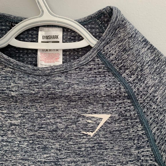 GYMSHARK | Vital Seamless Long-Sleeve Crop Top - Picture 3 of 4